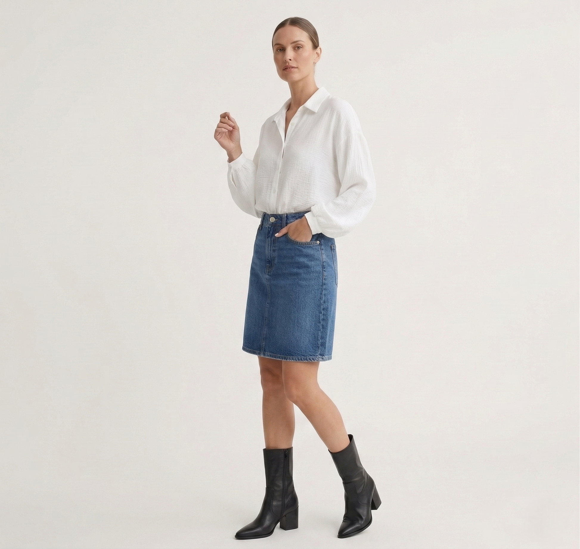 Modaclubb | blouse met knoopsluiting luchtige top